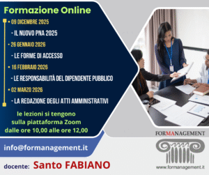 4 CORSI ONLINE SU PIATTAFORMA ZOOM